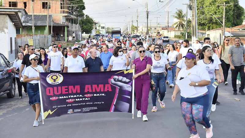 “Santana diz não à violência”, afirma vice-prefeita na 20ª Marcha das Josy’s