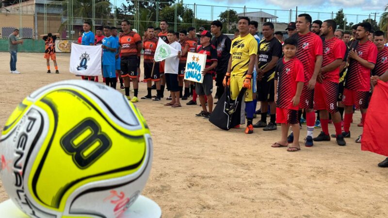 Prefeitura de Santana inicia a 3ª edição do Campeonato Interbairros