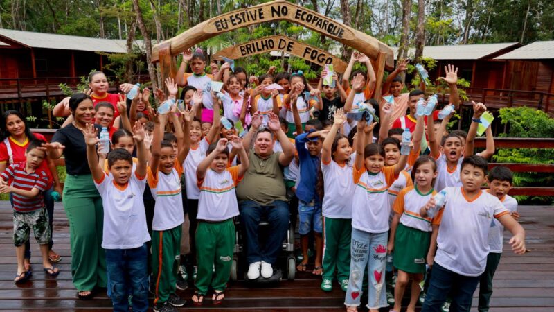 Junho Verde: alunos da rede municipal conhecem amostras da fauna e flora da Amazônia