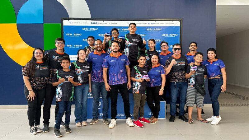 Em Estadual de Robótica, alunos de Pedra Branca garantem vaga para a competição nacional