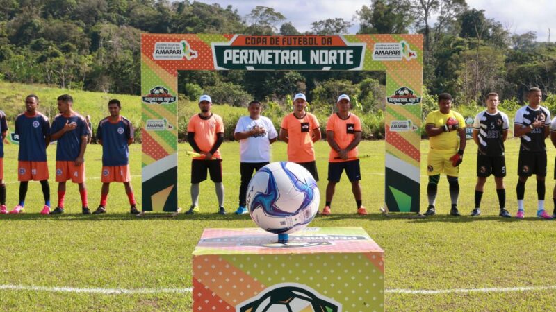 Prefeitura de Pedra Branca do Amapari Inicia a 3ª  Copa Perimetral na Comunidade do Tucano 2