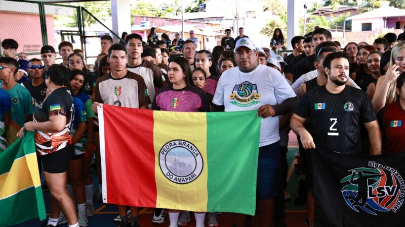 Pedra Branca do Amapari sedia 17° edição de competição estadual de voleibol
