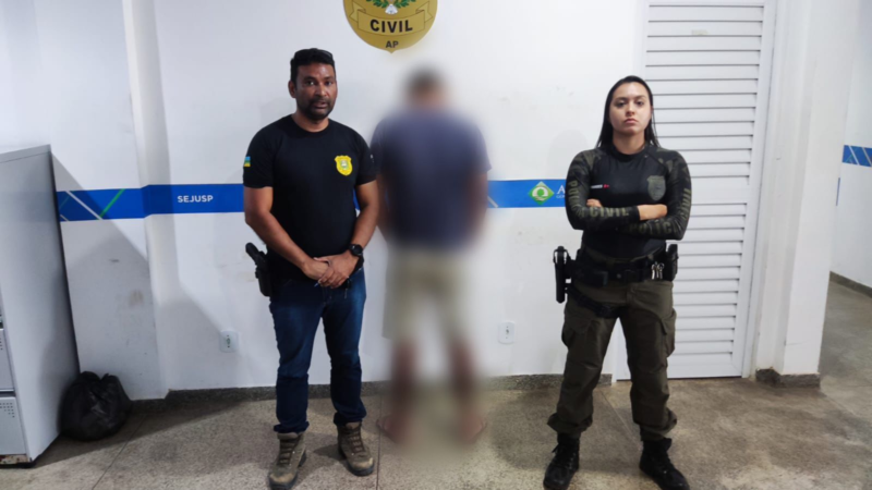 Em Santana: Acusado de ameaçar divulgar fotos intimas e estuprar ex-companheiro é preso