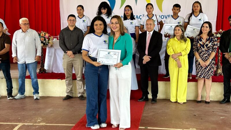 Prefeitura de Santana participa do encerramento da 7ª edição do ‘Projeto de Profissionalização de Jovens’