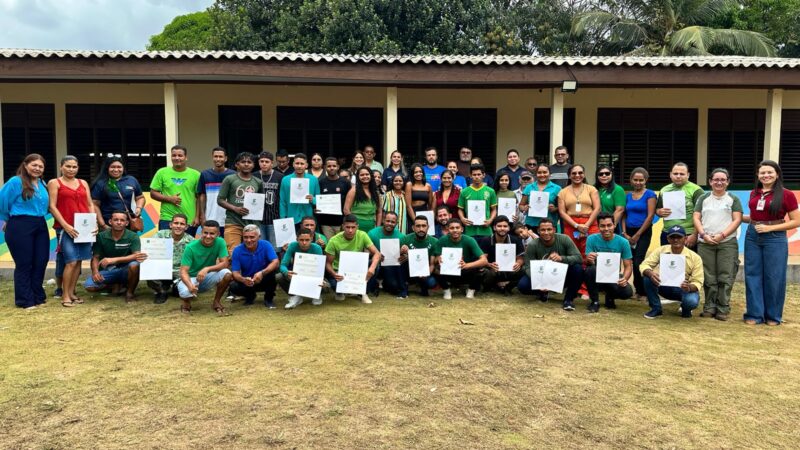 Em Pedra Branca, Sete Ilhas recebe curso de condutores em Unidades de Conservação