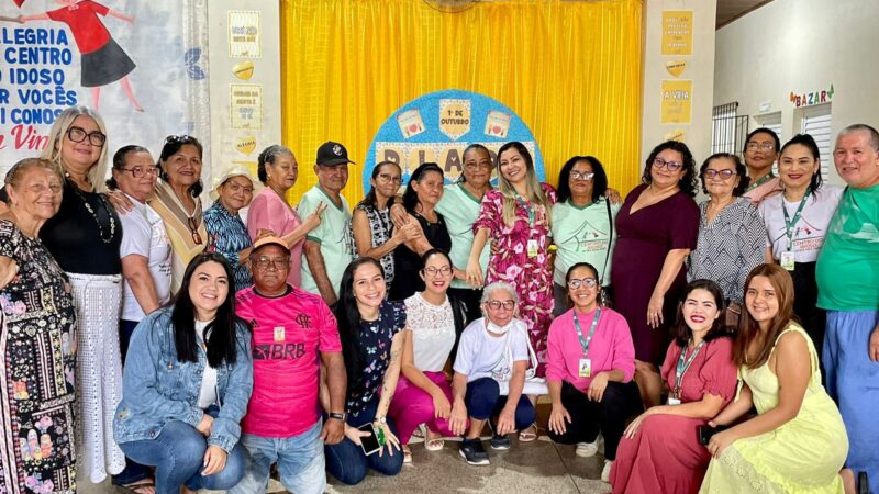 Em Santana, Centro Antônia Rocha Freire comemora o Dia Nacional da Pessoa Idosa