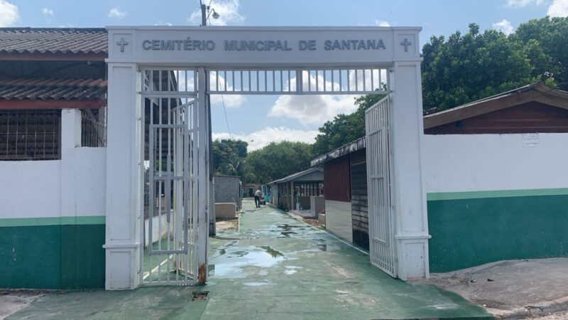 Prefeitura de Santana informa prazo de limpeza, reforma e pintura de túmulos
