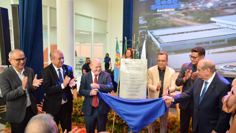 Prefeito Bala e autoridades marcam presença na inauguração da Unidade Integrada Sesc-Senac