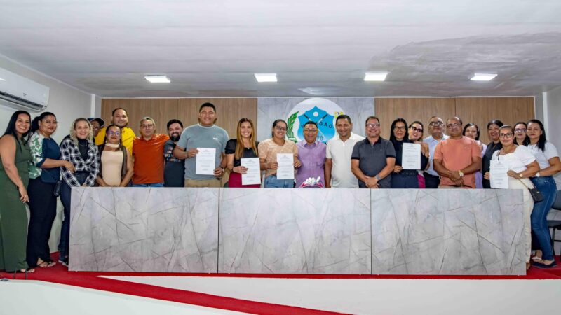 Prefeitura de Mazagão empossa novos gestores escolares da rede municipal de educação