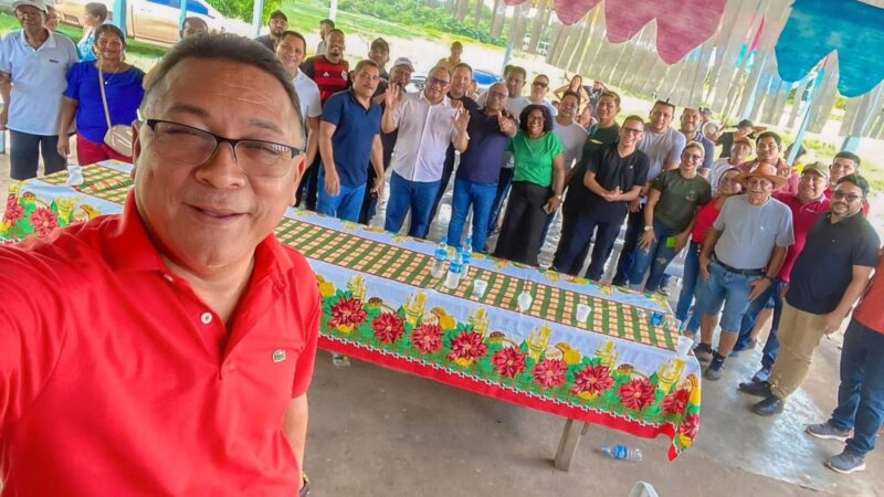 Em agenda, Prefeito Chico Nó visita as comunidades do Maracá e Mazagão Velho