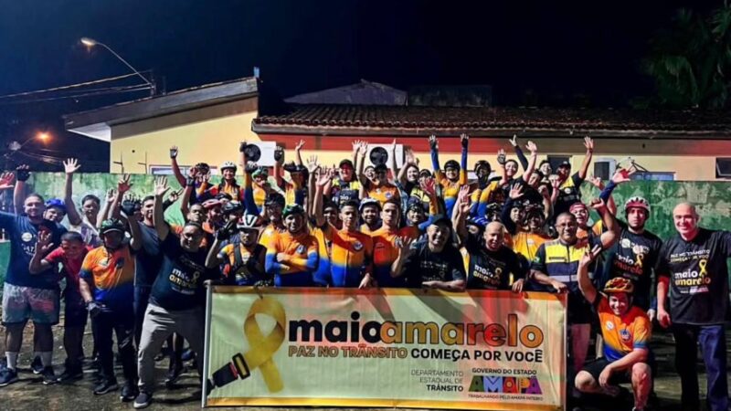 Maio Amarelo: STTrans divulga percurso de passeio ciclístico realizado em Santana