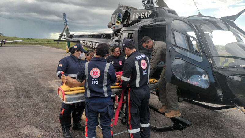 Homem perde perna em acidente com roçadeira em região ribeirinha de Santana