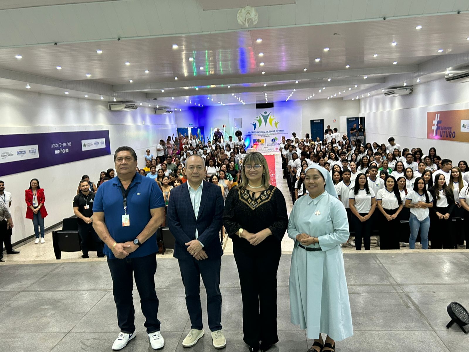 Parceria do MPE, Docas de Santana e Lar Betânia, oferta cursos profissionalizantes à pessoas carentes