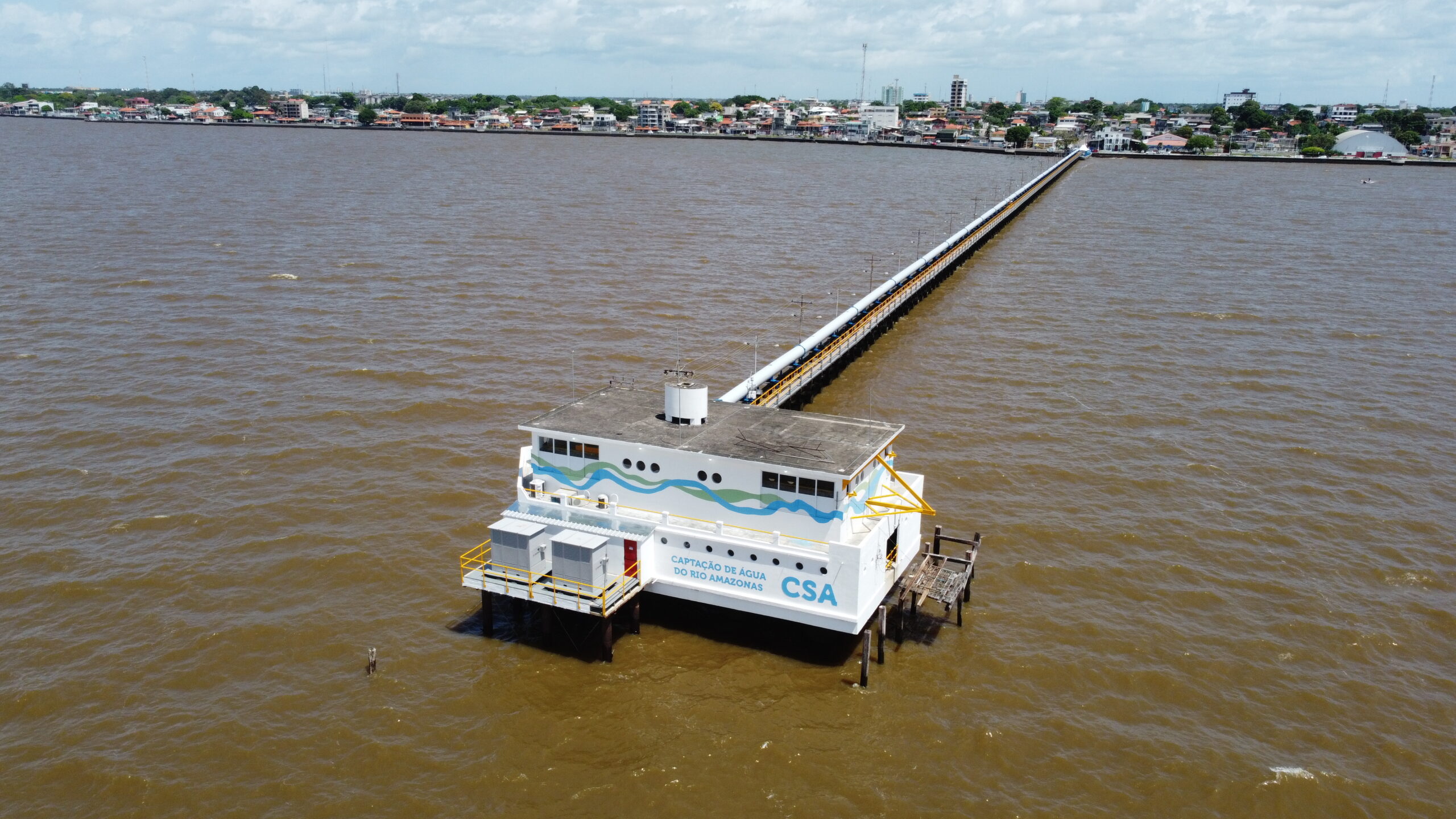 CSA realiza parada programada para melhorias no abastecimento de água em Macapá
