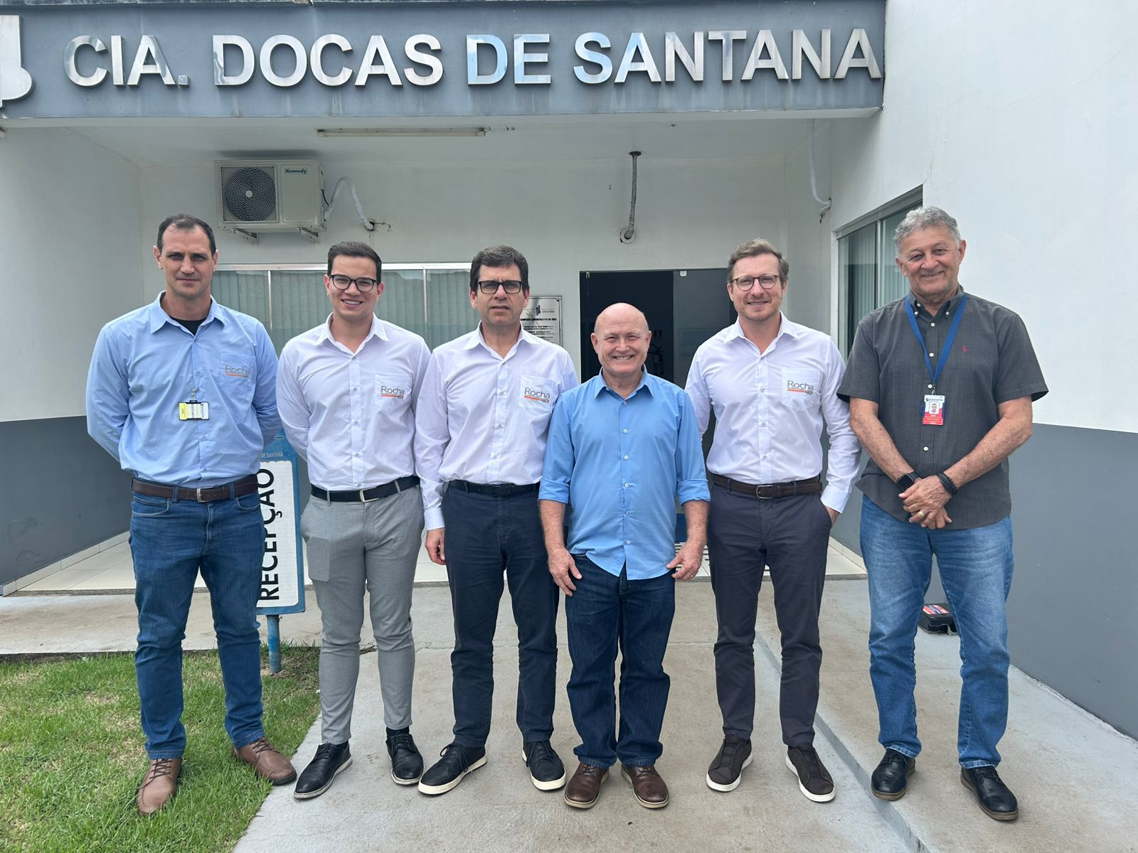 CDSA recebe diretores da Rocha Granéis para inicio das operações da empresa