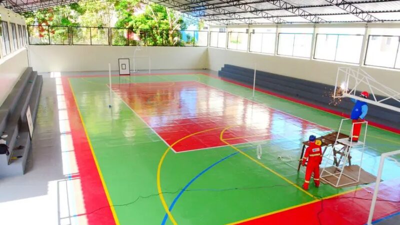 GEA avança em obras de revitalização da Escola Estadual Raimunda Virgulino em Macapá