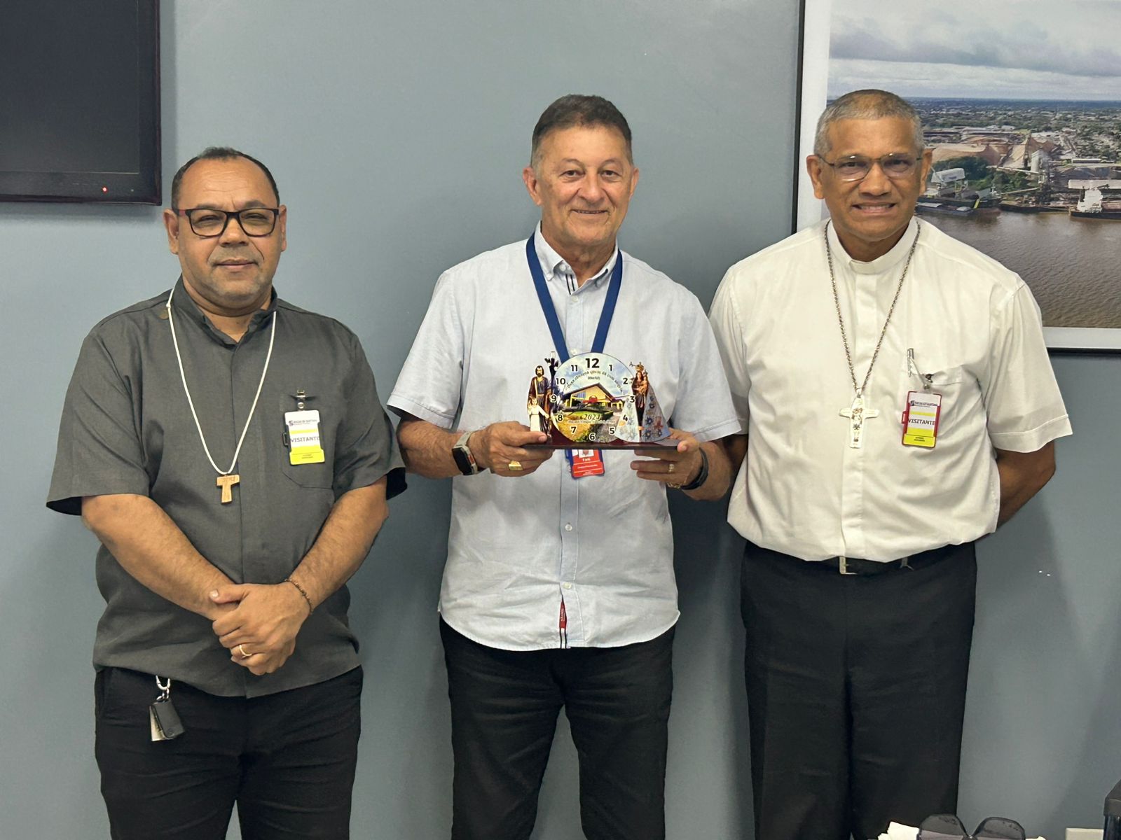 Bispo da Diocese de Macapá, Dom Antônio Assis, realiza visita às dependências da CDSA