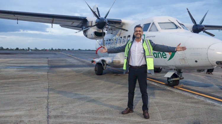 Governador Clécio Luís articula voos diretos: Macapá e Guiana Francesa em nova rota aérea