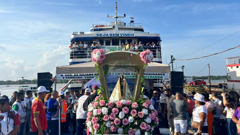 CDSA participa da Romaria Fluvial em honra a Nossa Senhora de Nazaré no Amapá