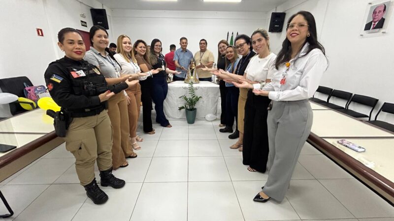 Imagem de Nossa Senhora de Nazaré visita a Companhia Docas de Santana e emociona servidores