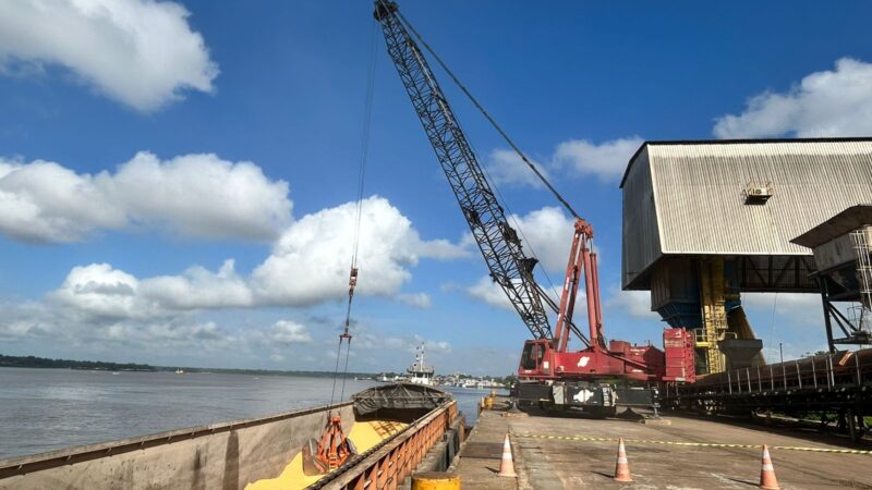 ANTAQ registra crescimento na movimentação de cargas na CDSA em agosto de 2025