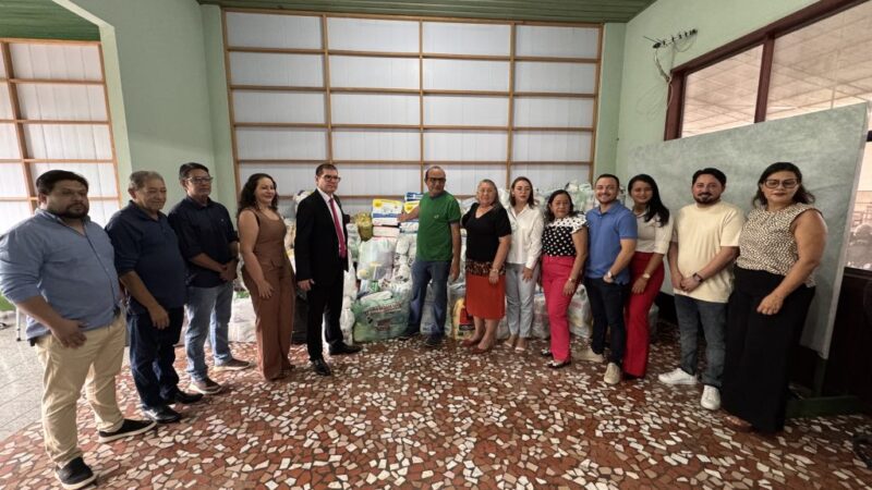 Prefeitura de Santana realiza entrega de fraldas geriátricas à Associação Padre Luigi Brusadelli