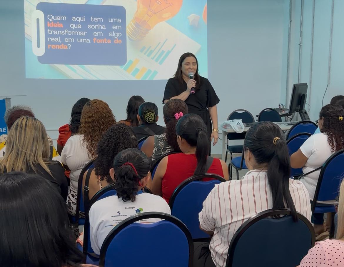 Semana de Imersão Empreendedora fortalece protagonismo feminino em Santana