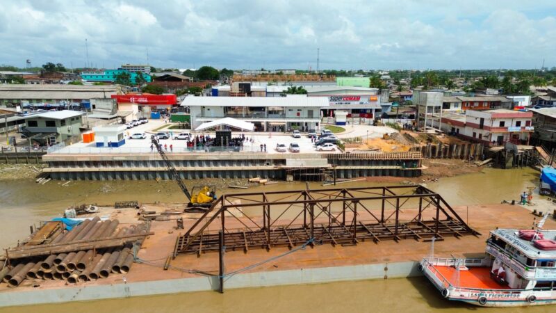 Melhoria fluvial: Cais Flutuante do Porto do Povo já está em Santana