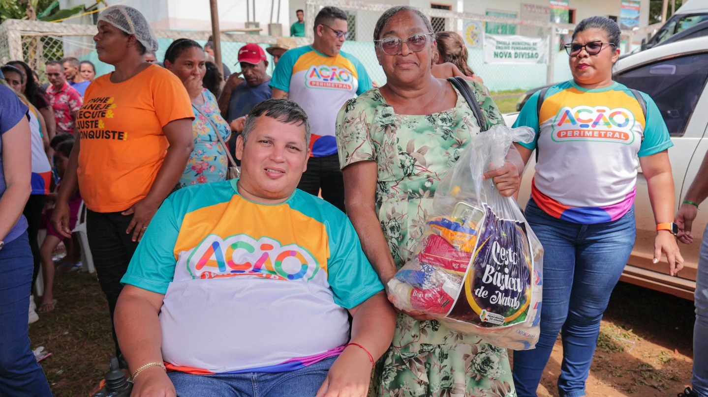 Prefeitura de Pedra Branca do Amapari descentraliza serviços e promove ação social na Perimetral Norte