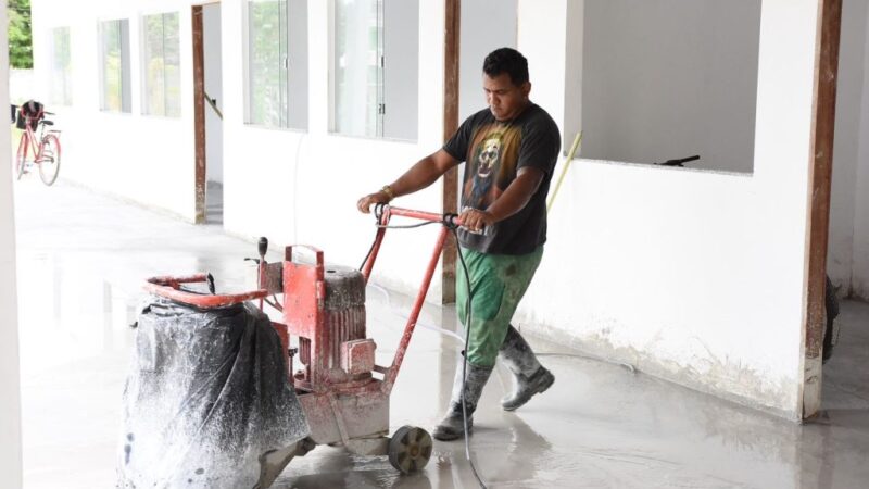 Santana em Obras: reforma da Escola Municipal Paraíso da Cidadania entra na fase final