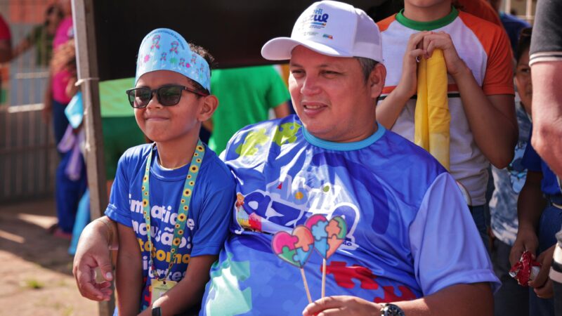 Ação do Abril Azul leva informação e inclusão às ruas de Pedra Branca