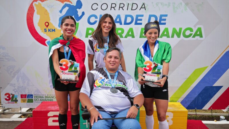 1ª Corrida da Cidade reúne grande público e integra programação dos 34 anos de Pedra Branca do Amapari