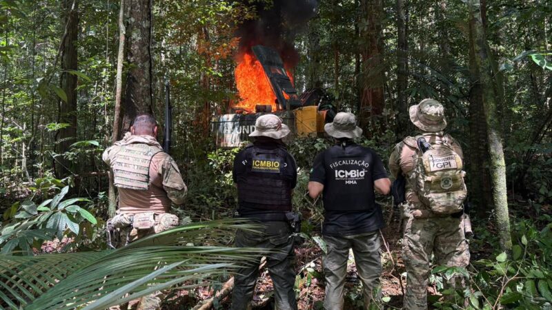PF intensificará ações contra garimpo ilegal no Amapá em conjunto com órgãos federais e estaduais