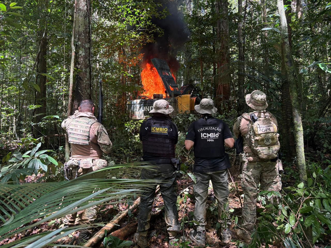 PF intensificará ações contra garimpo ilegal no Amapá em conjunto com órgãos federais e estaduais