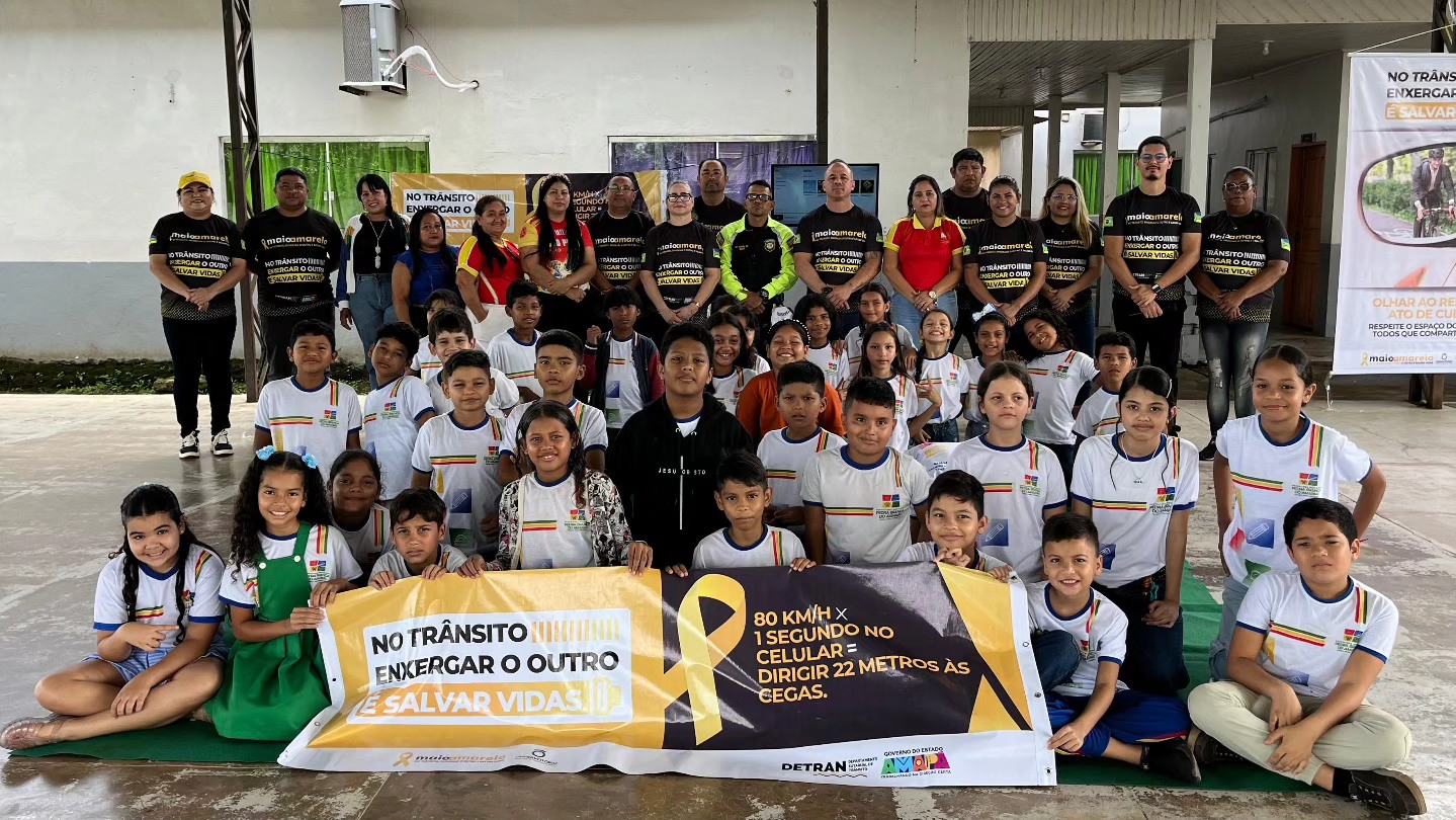 Prefeitura de Pedra Branca e Detran Amapá realizam campanha educativa do Maio Amarelo