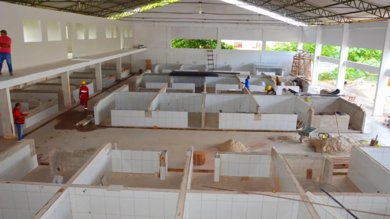 Obras de revitalização da Feira do Produtor de Santana são iniciadas