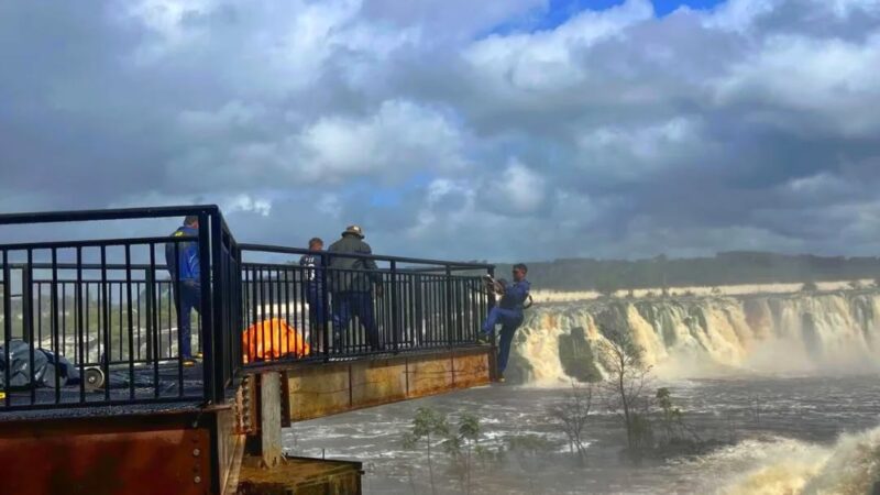 Mirante da Cachoeira de Santo Antônio, em Laranjal do Jari está prestes a ser inaugurado