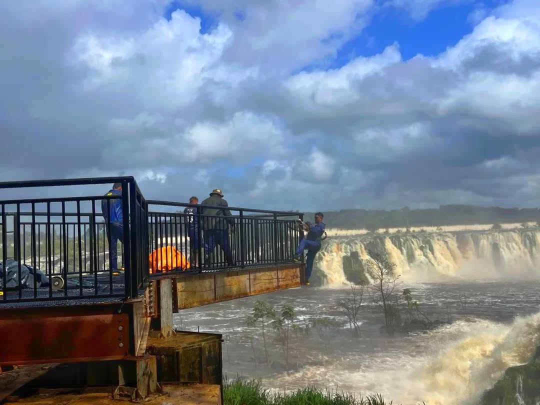 Mirante da Cachoeira de Santo Antônio, em Laranjal do Jari está prestes a ser inaugurado