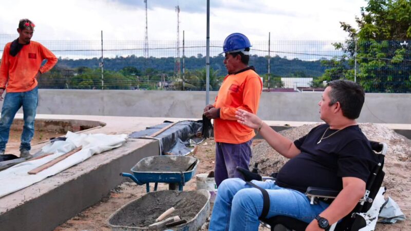 Novo Terminal Rodoviário de Pedra Branca do Amapari está com 80% das obras concluídas