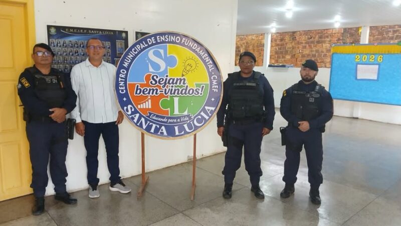 Guarda Municipal reforça segurança no retorno às aulas em Laranjal do Jari