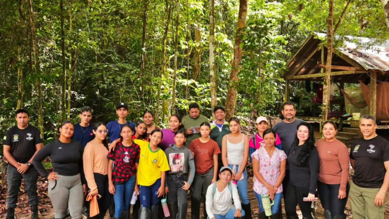 Turismo Pedagógico leva estudantes de Sete Ilhas ao Parque Montanhas do Tumucumaque