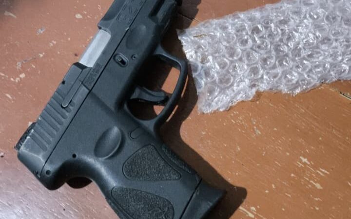 No Amapá, Polícia Penal intercepta arma de fogo arremessada por drone