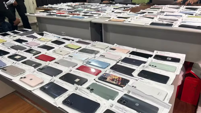 Operação rastreia mais de 300 celulares roubados e furtados em Macapá e Santana