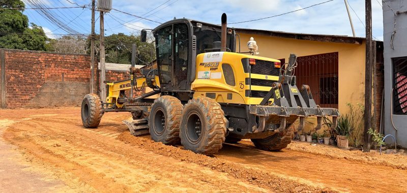 Prefeitura e Governo do Estado preparam pavimentação de vias no bairro Fonte Nova